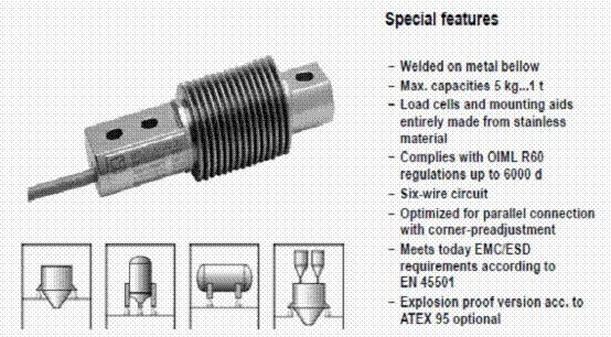 Z6FC3/200kg,Z6FC3/200kg稱(chēng)重傳感器,Z6FC3/200kg傳感器圖片